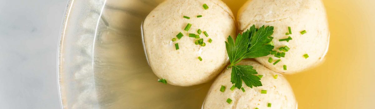 Chicken Soup with Matzah Balls (2)